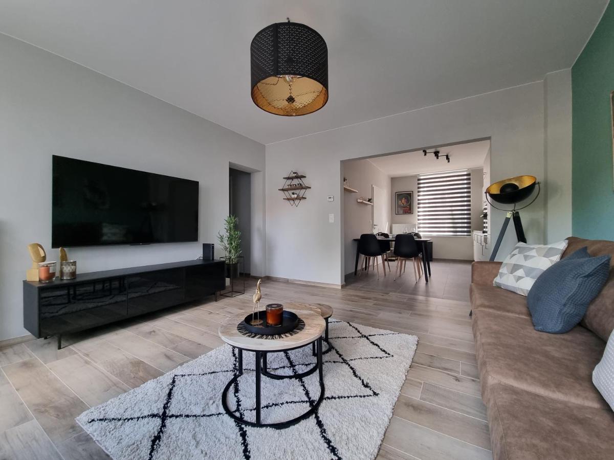 Appartement Cosy Et Familial Avec Terrasse Theux Esterno foto